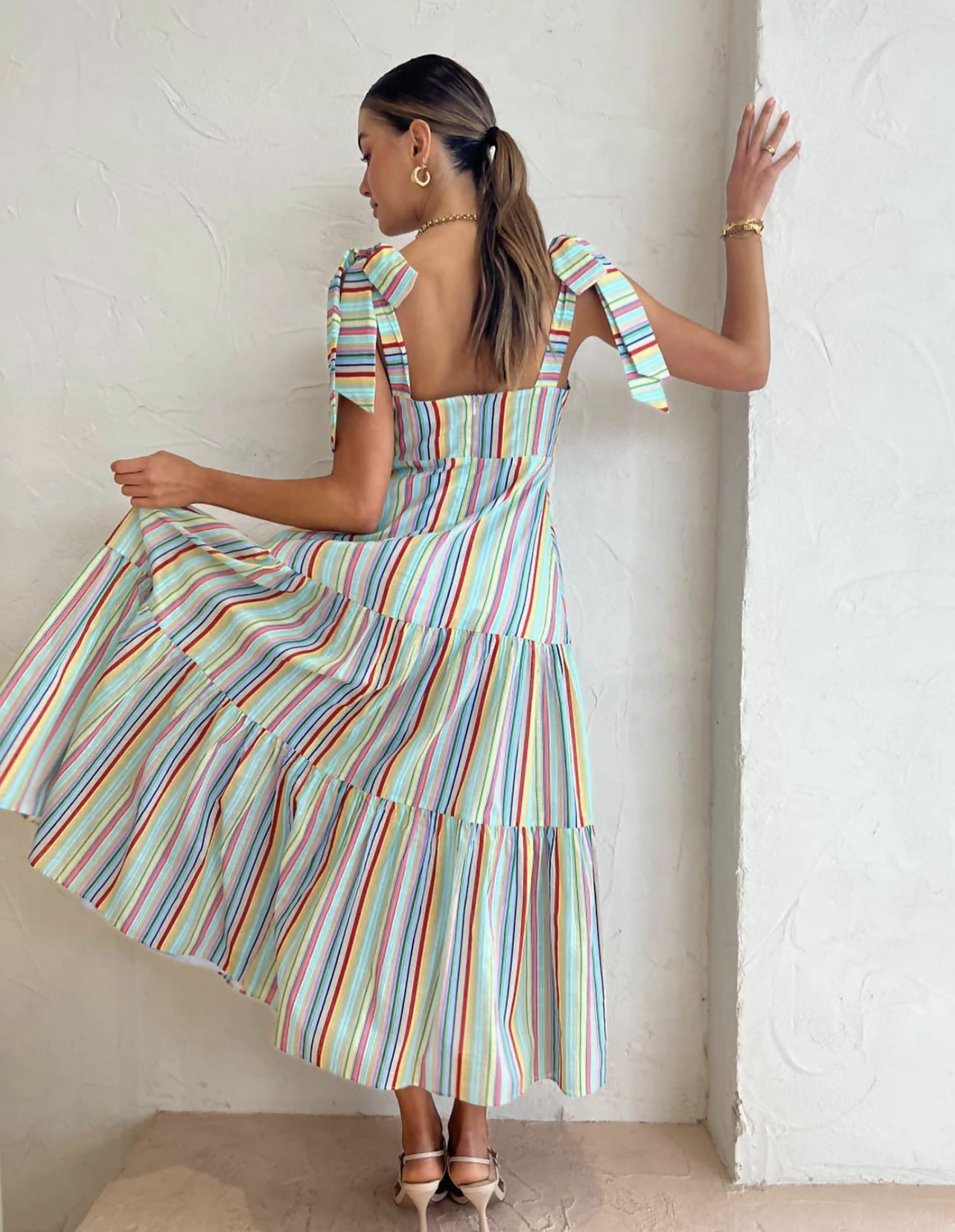 Kate Ford Arco Tie Beach Gown size 3 (AU12)