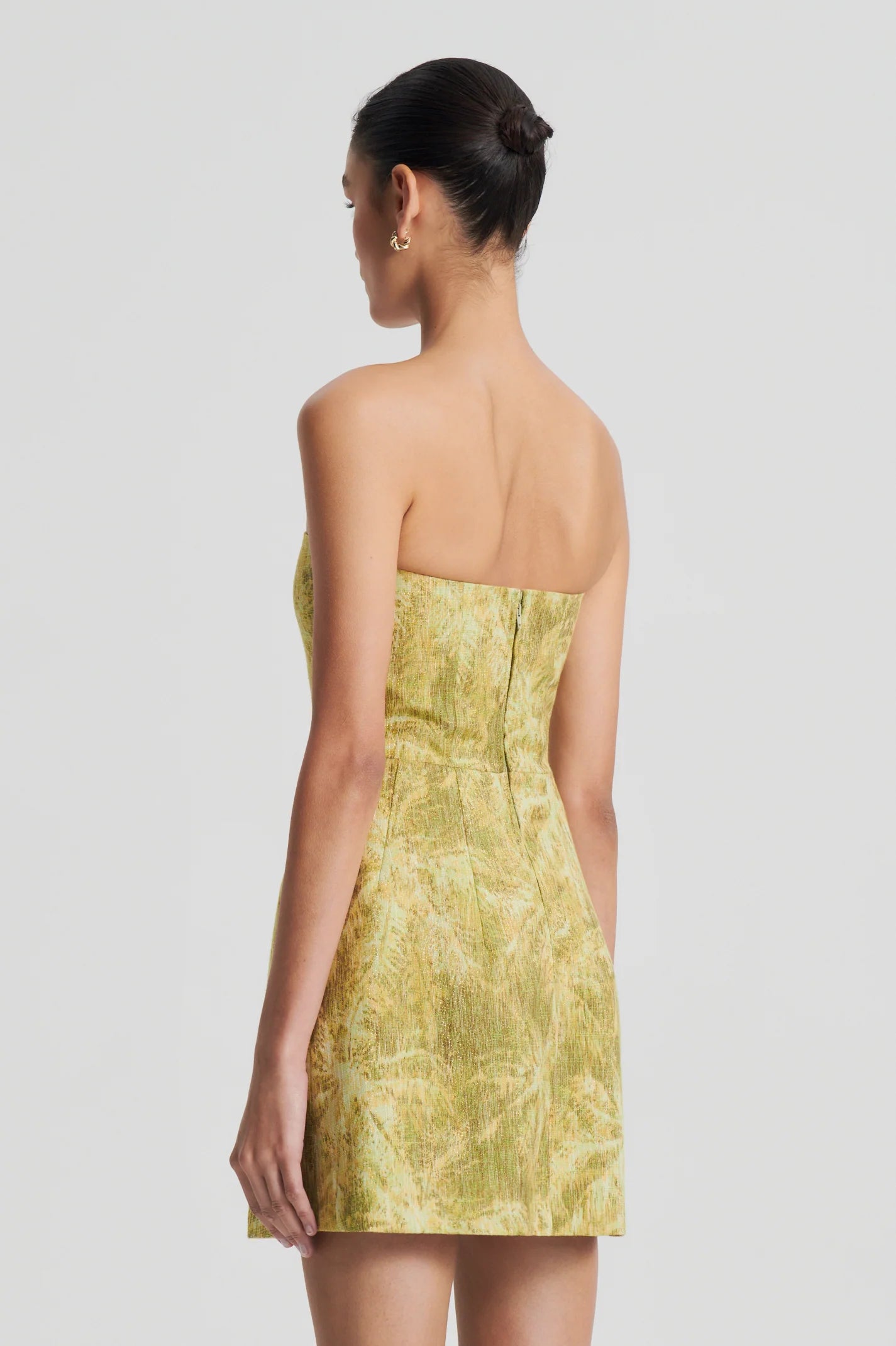 Scanlan Theodore Tinsel Linen Dress Print