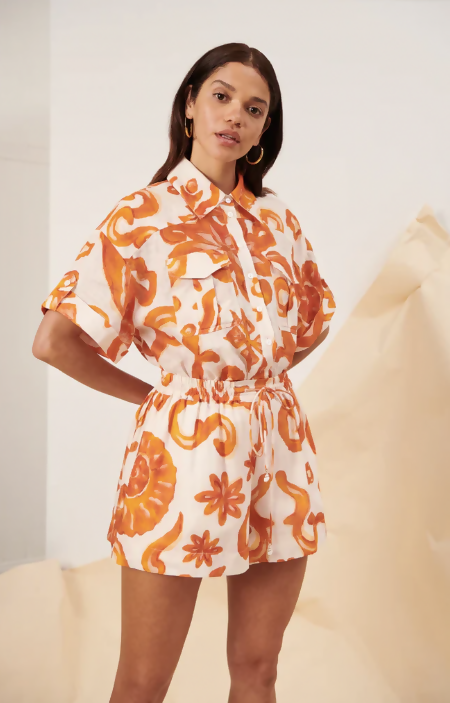 Kate Ford Elis Oversized Tee & Flow Shorts Set size 3 (AU12)