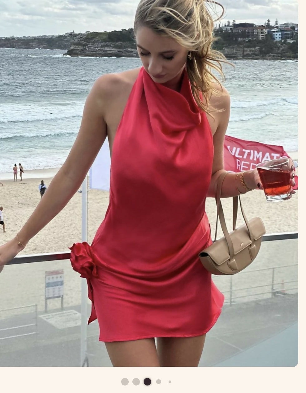 Arcina Ori Rosa mini dress Size Medium
