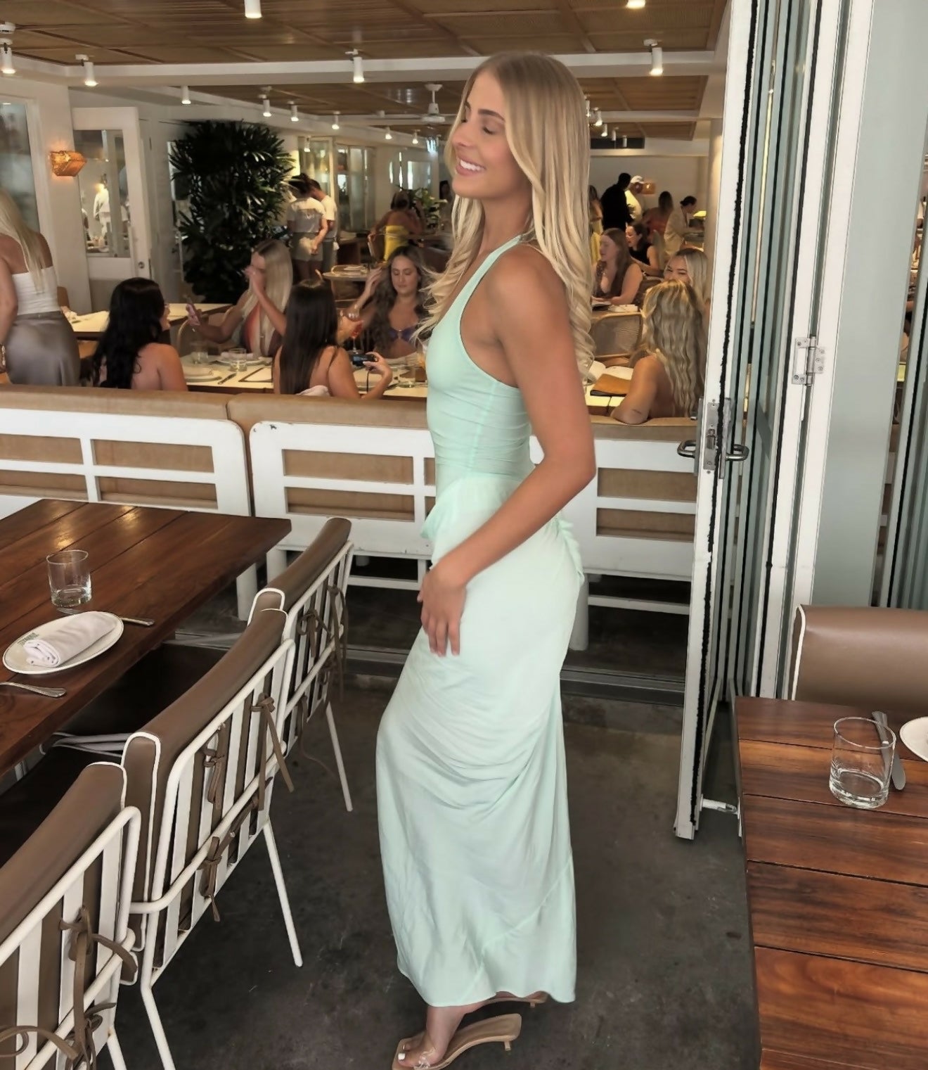 Benni Jade Maxi Dress Size 6