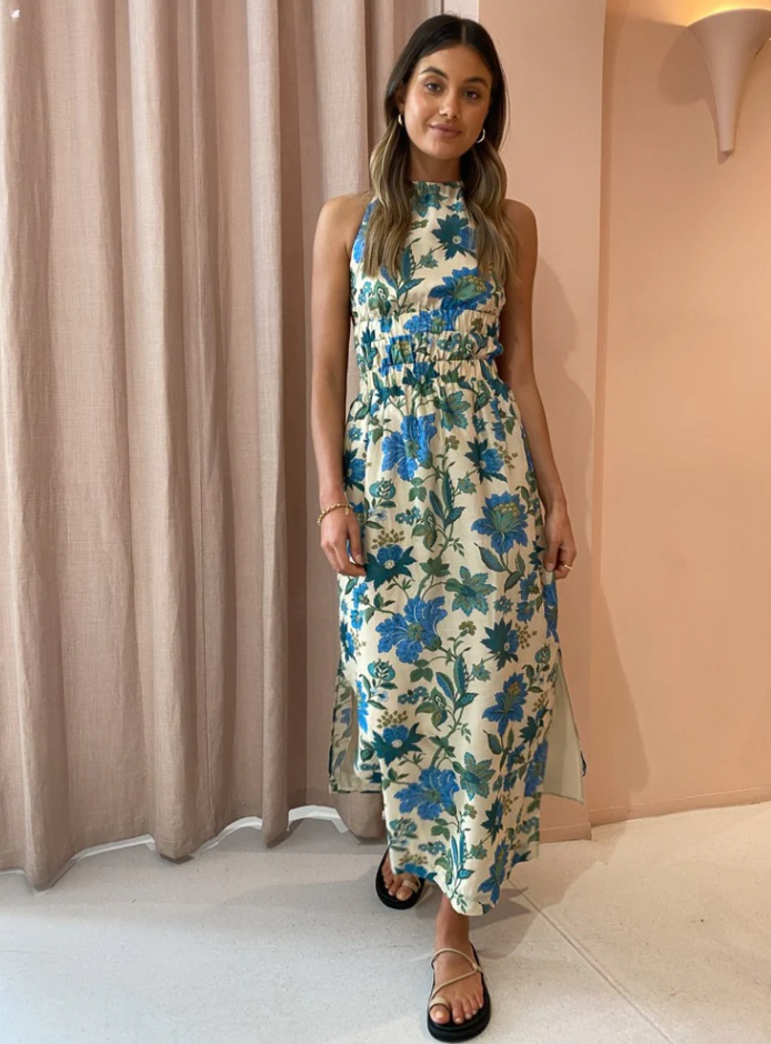 SIR the Label Celia Cross Back Gown
