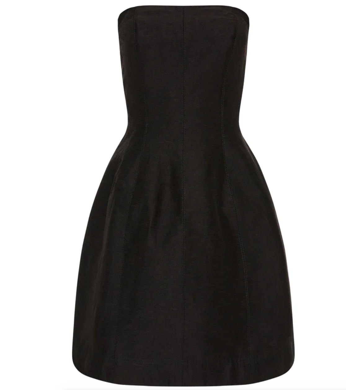 Aje Baret Strapless Mini Dress