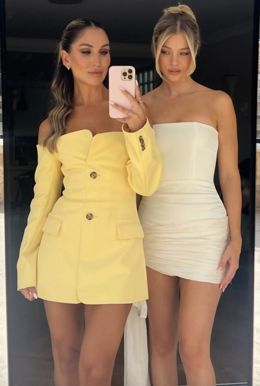 Sir the Label Sandrine Tailored Mini Yellow