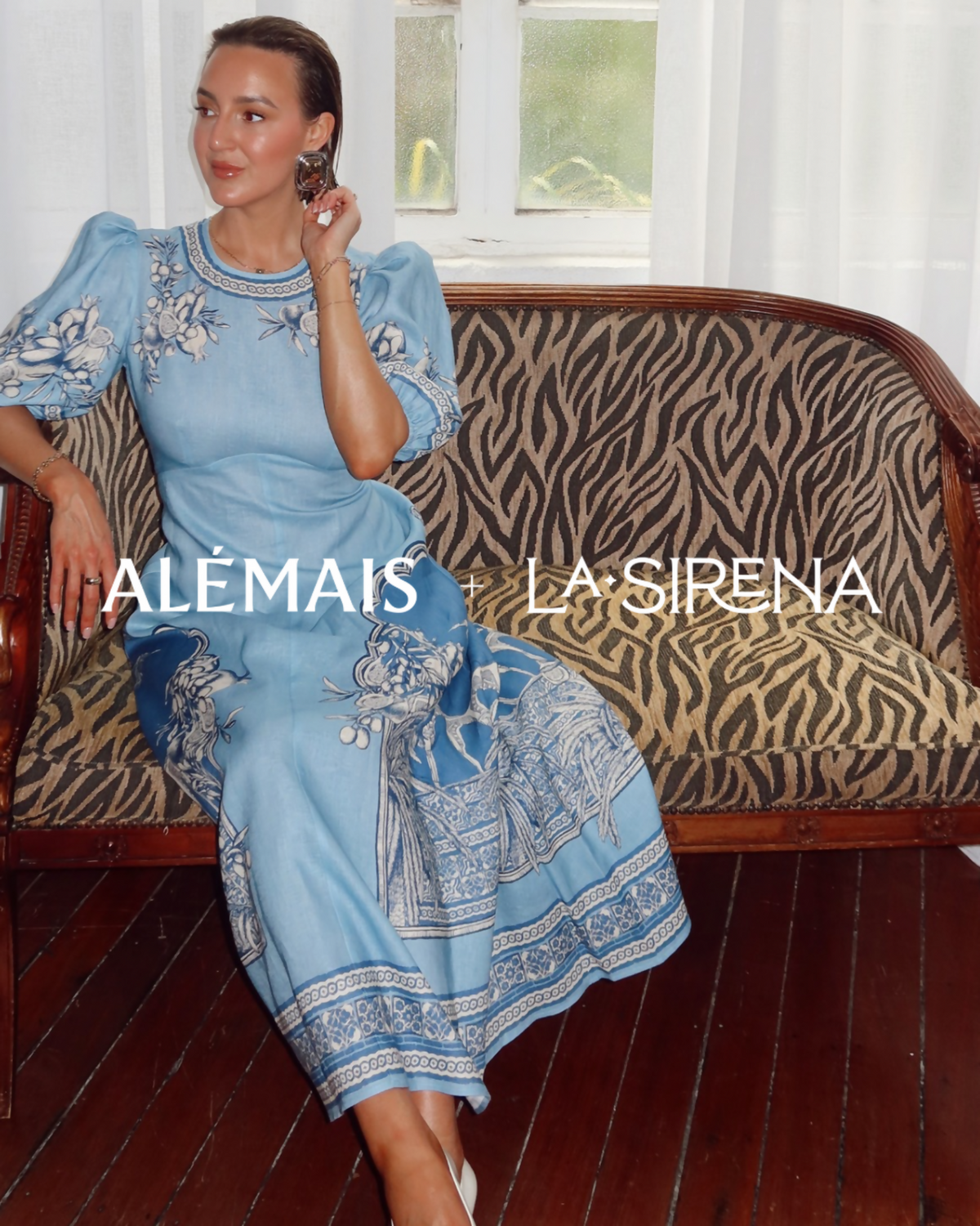 Alemais Villa Romantica Midi Dress
