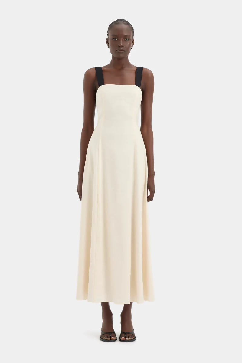 Sir The Label Alya Tie Back Maxi Size 0
