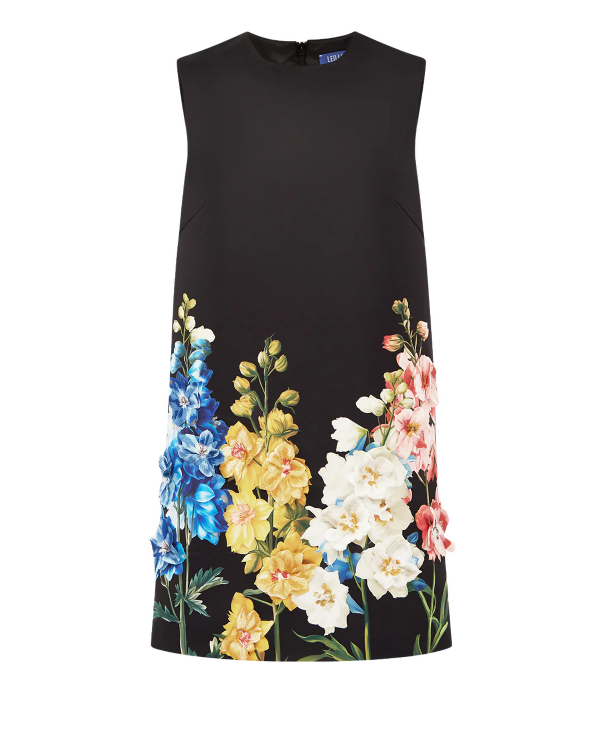 Leo Lin Yvonne Embroidered Mini Dress