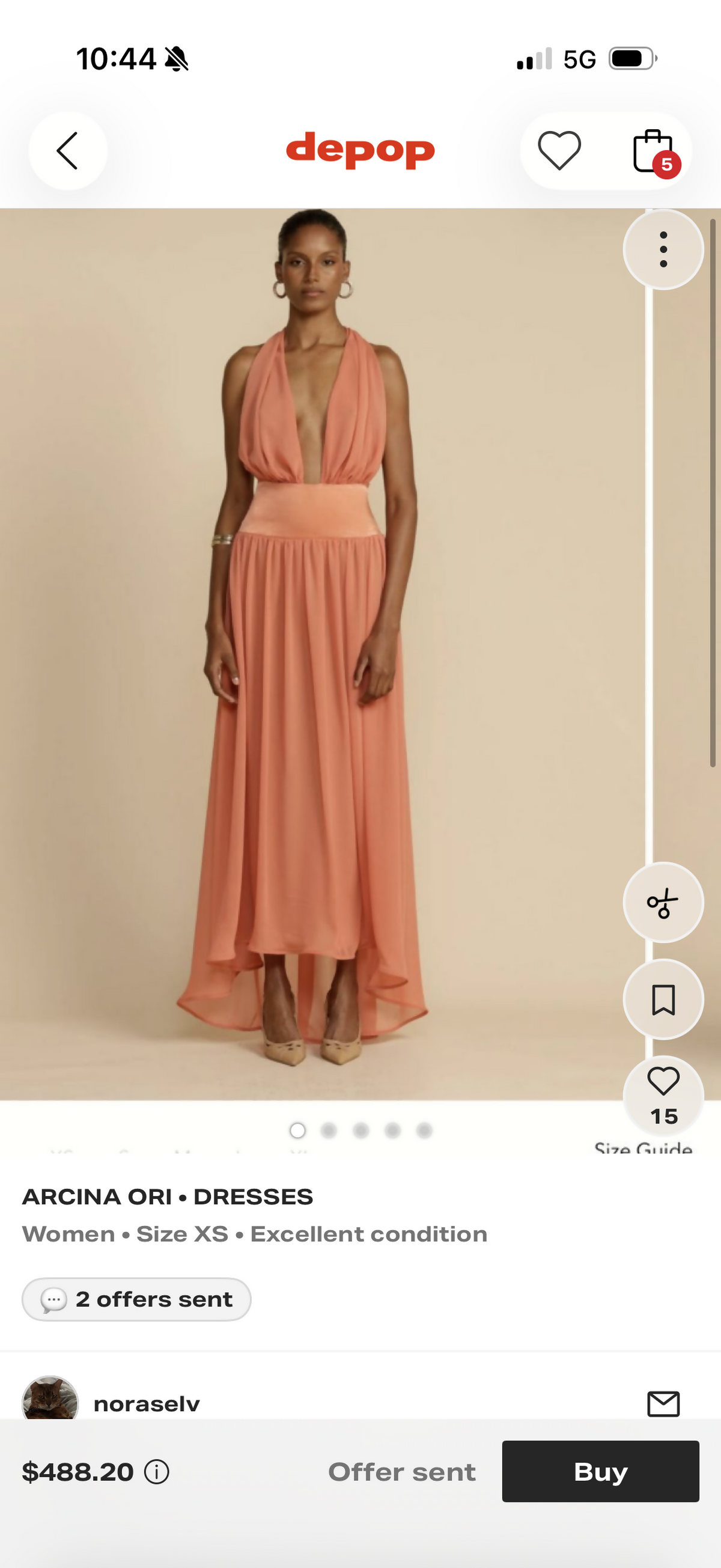Arcina ori Serena Dress Size S & M