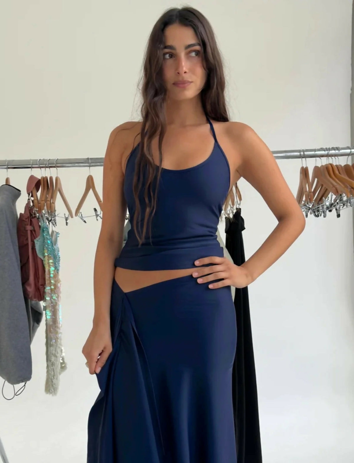 Jemima Set in Navy Size S/M