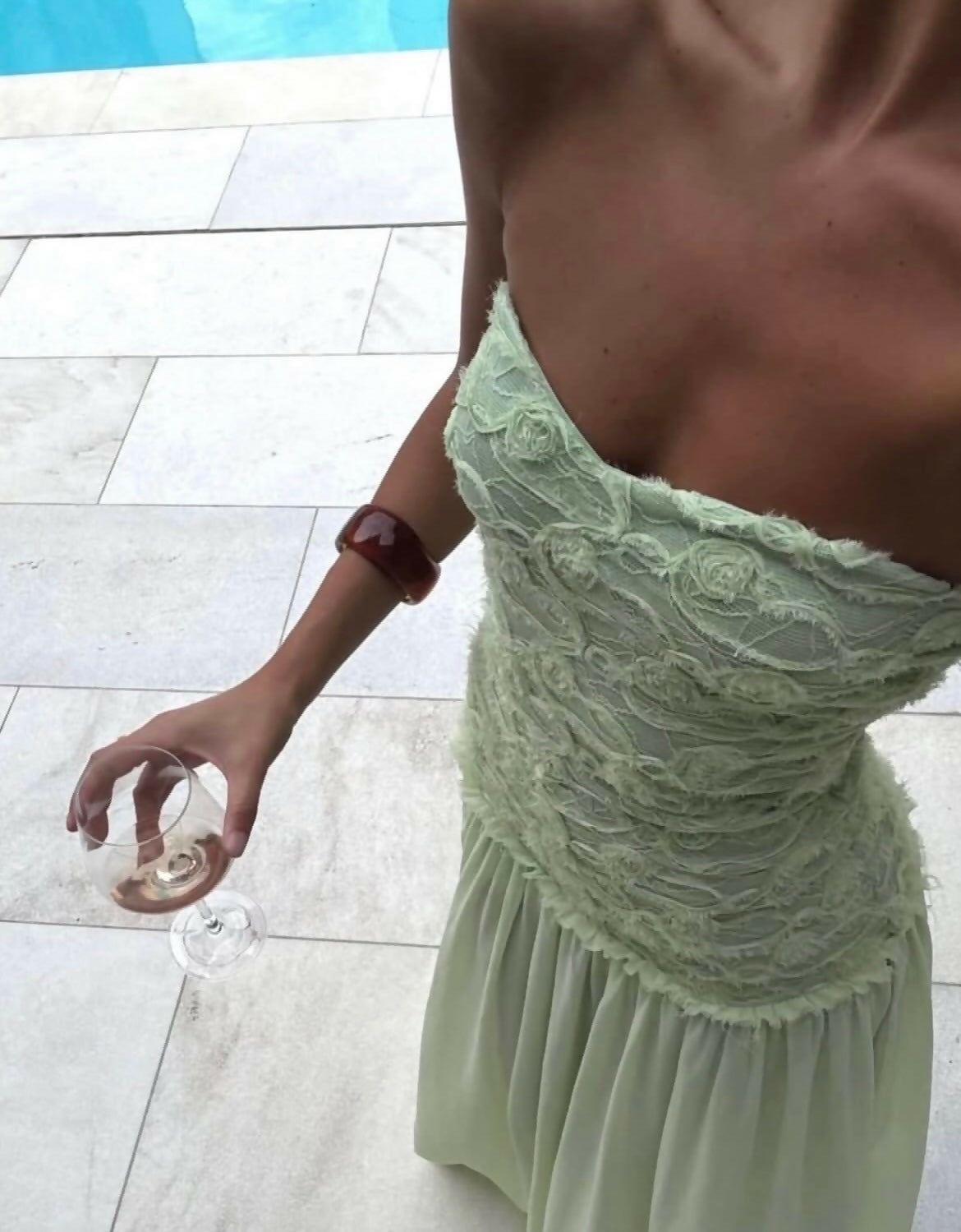 Jefre Sei Renata Dress Mint Size 8