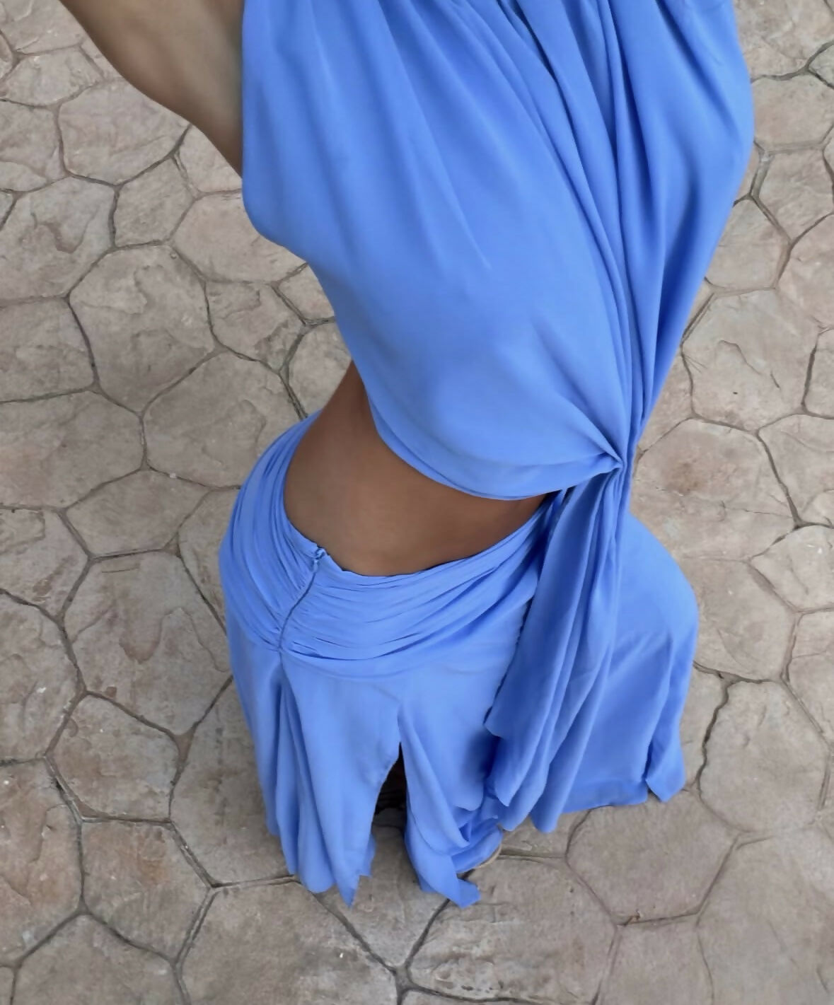 Koster Kulture Sola Top Cerulean Set Top & Skirt