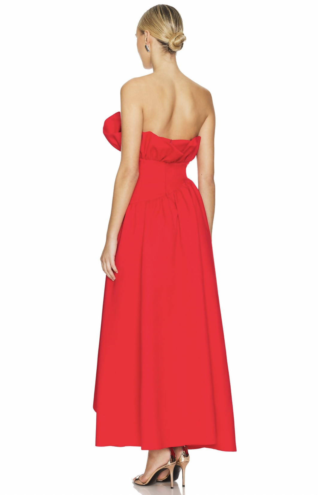 Elliatt Laurel Sleeveless Maxi Dress in Red Size M / AU 10