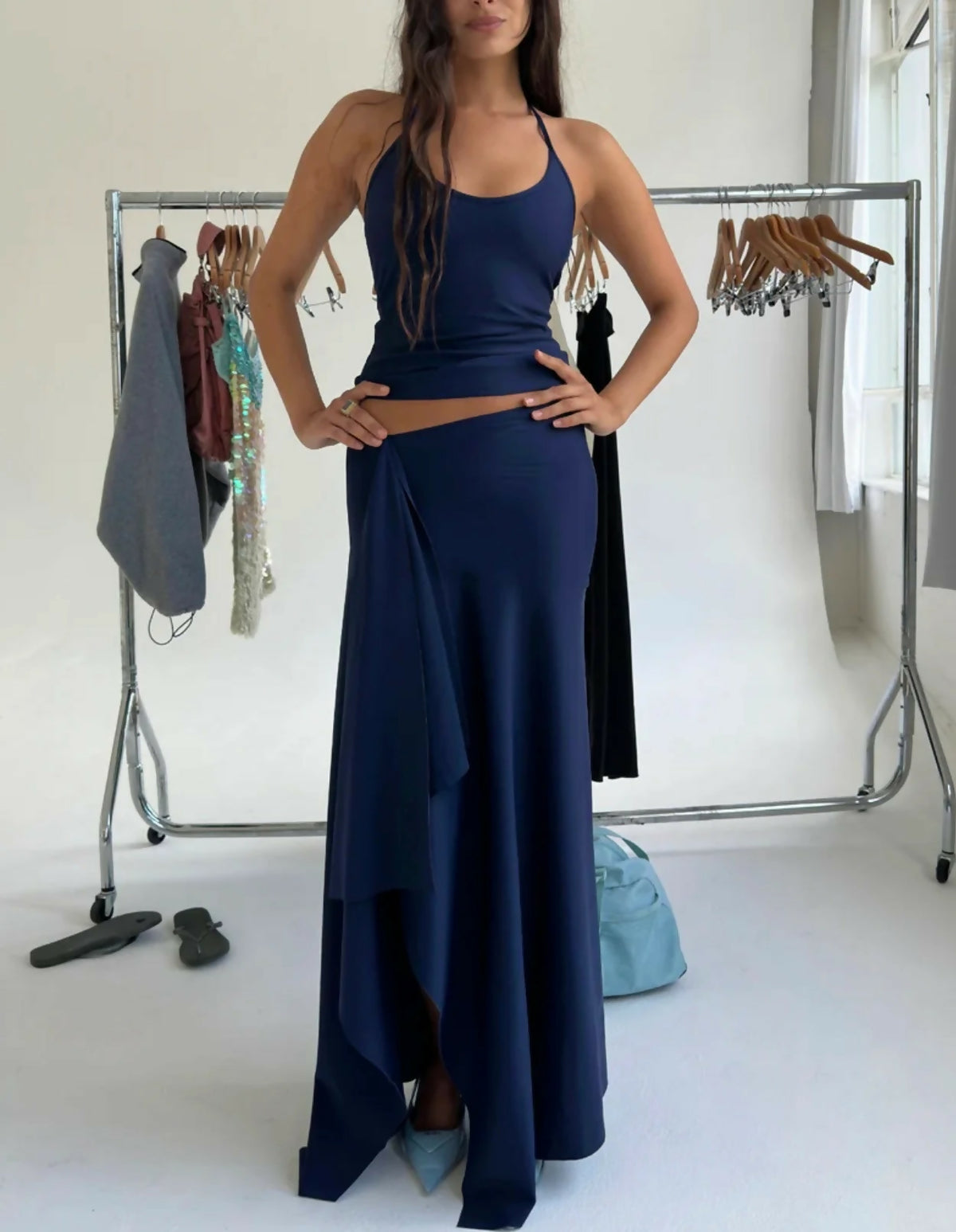Jemima Set in Navy Size S/M