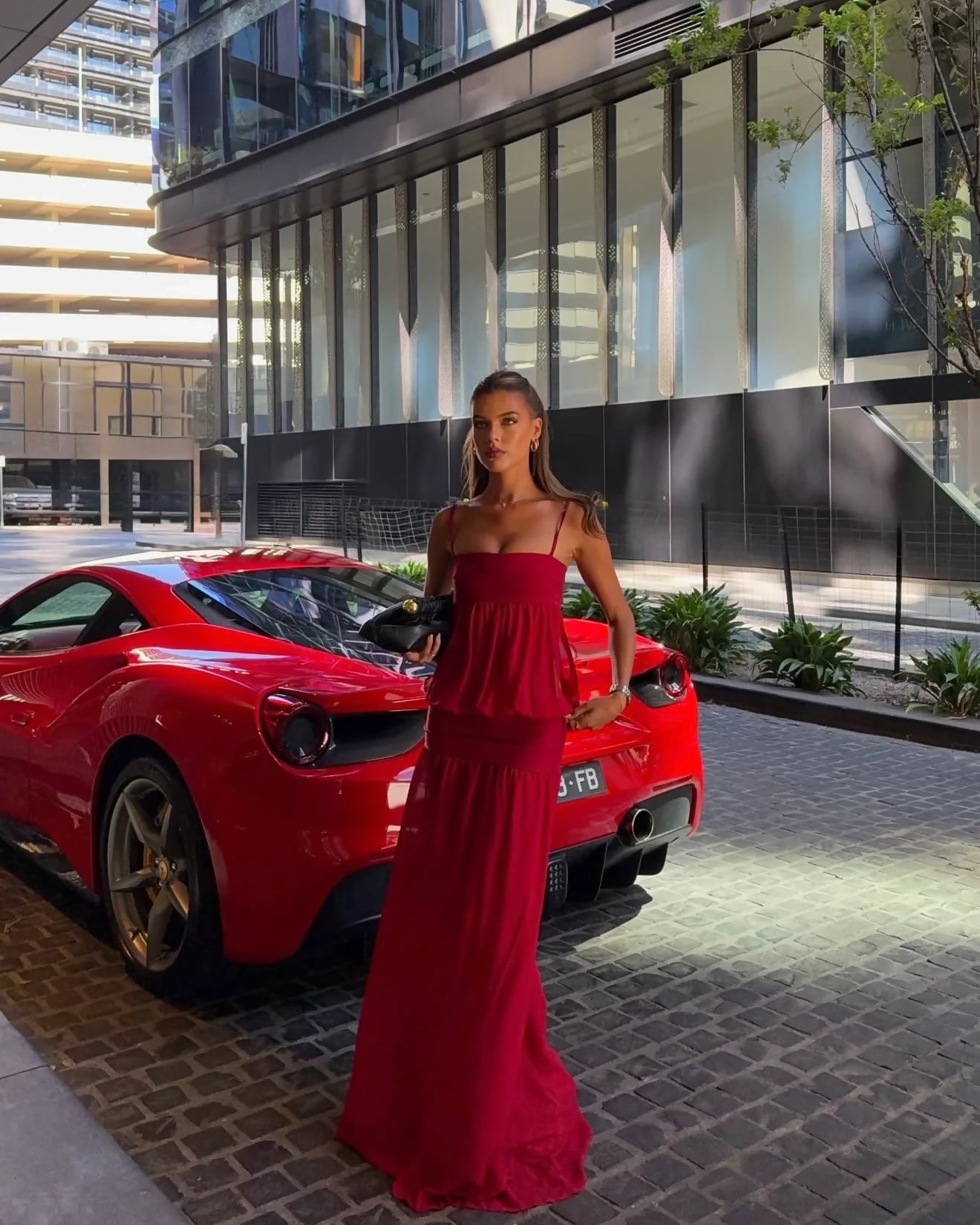 Ance Gria Romeo Gown Red
