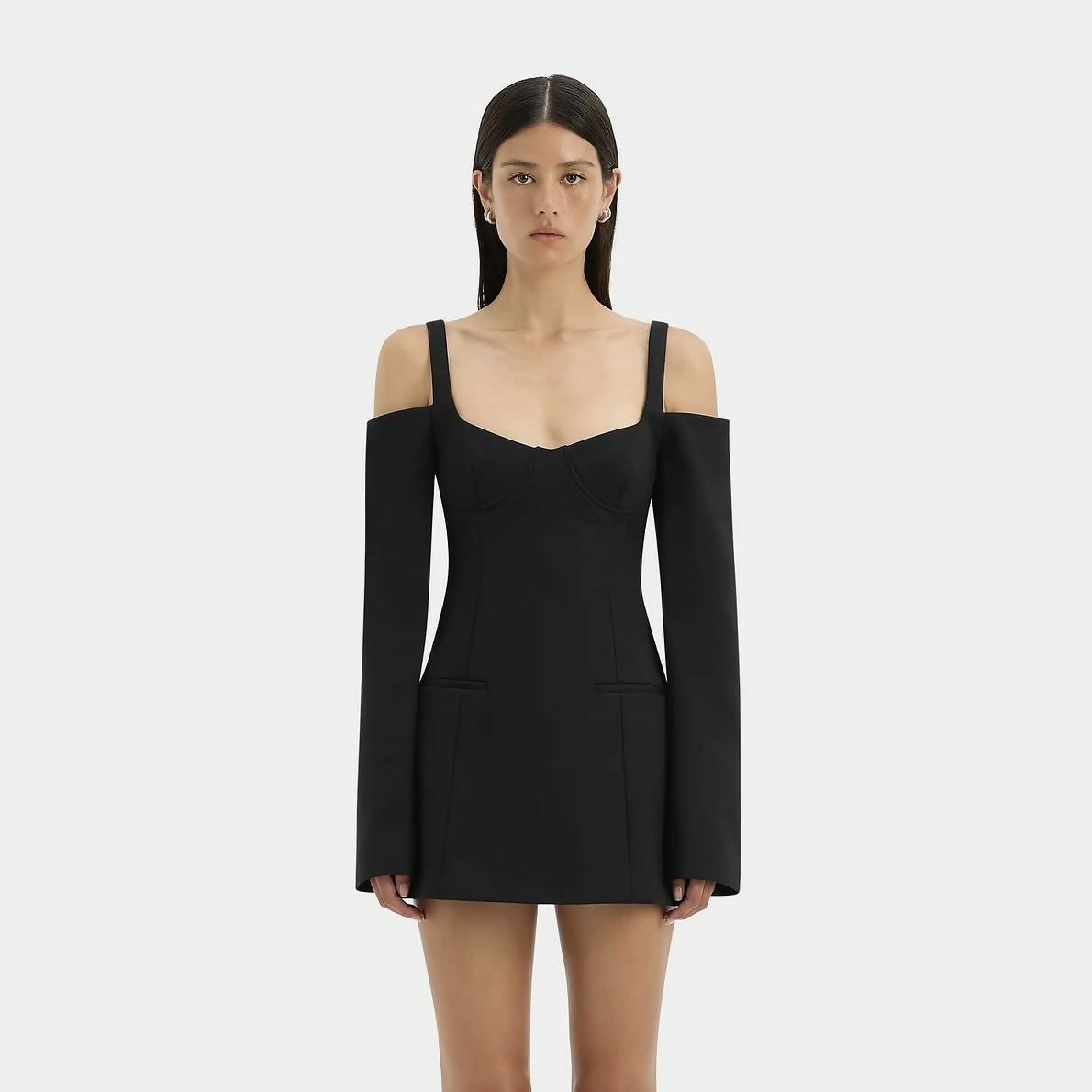 Sir The Label Sandrine Long Sleeve Mini in Size 6 & 8