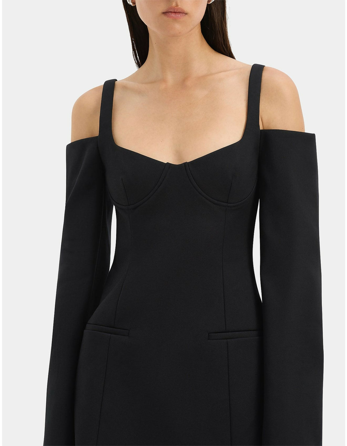 Sir The Label Sandrine Long Sleeve Mini in Size 6 & 8