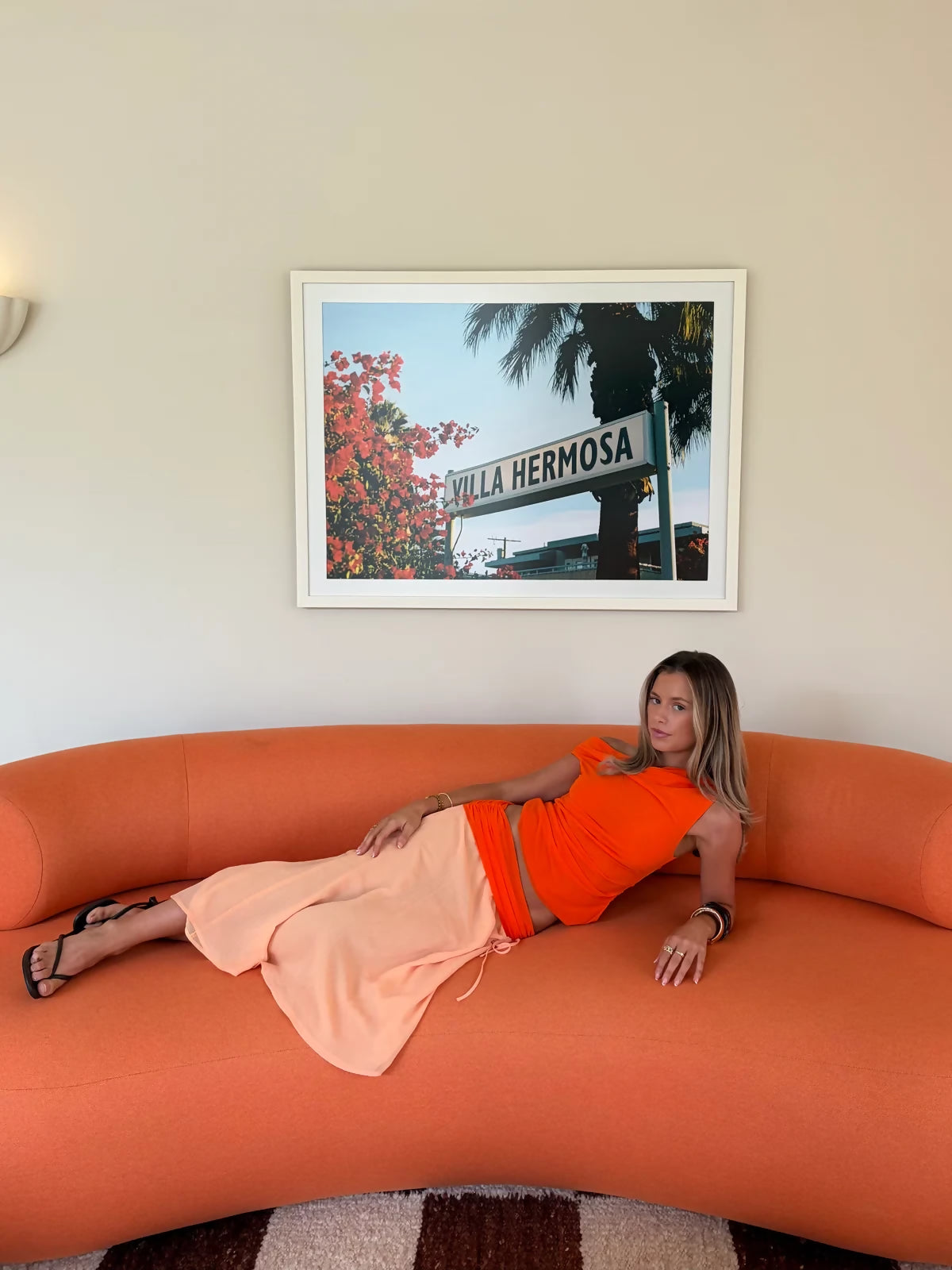 Desero Jacare Provence Orangé Set Size S