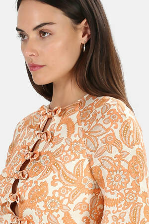Zimmermann Peggy Scallop Short Dress