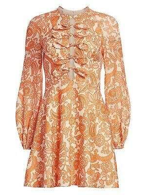 Zimmermann Peggy Scallop Short Dress