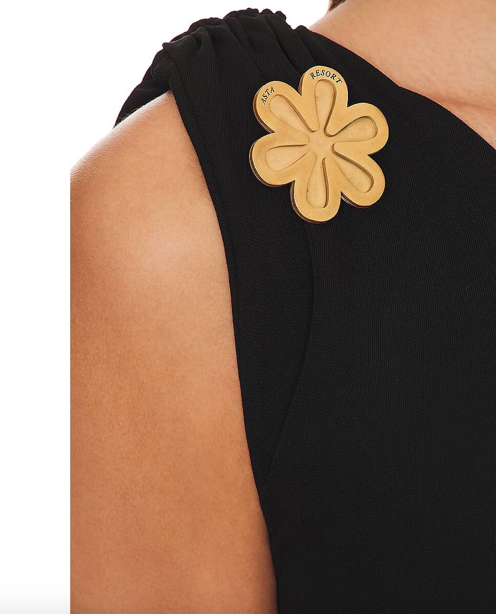 Asta Resort Louisa Brooch Dress