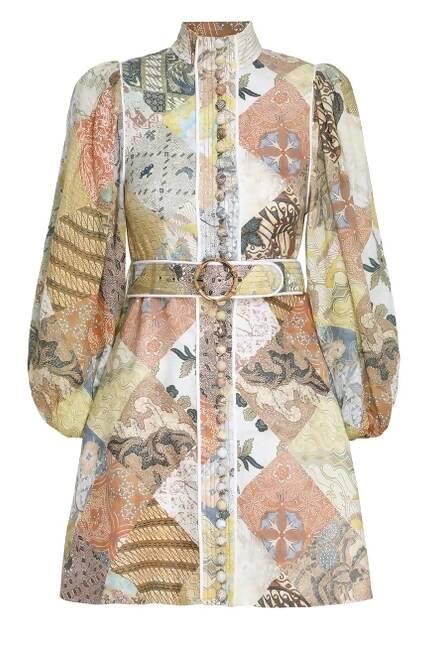 Zimmermann Brightside A-Line Mini Dress